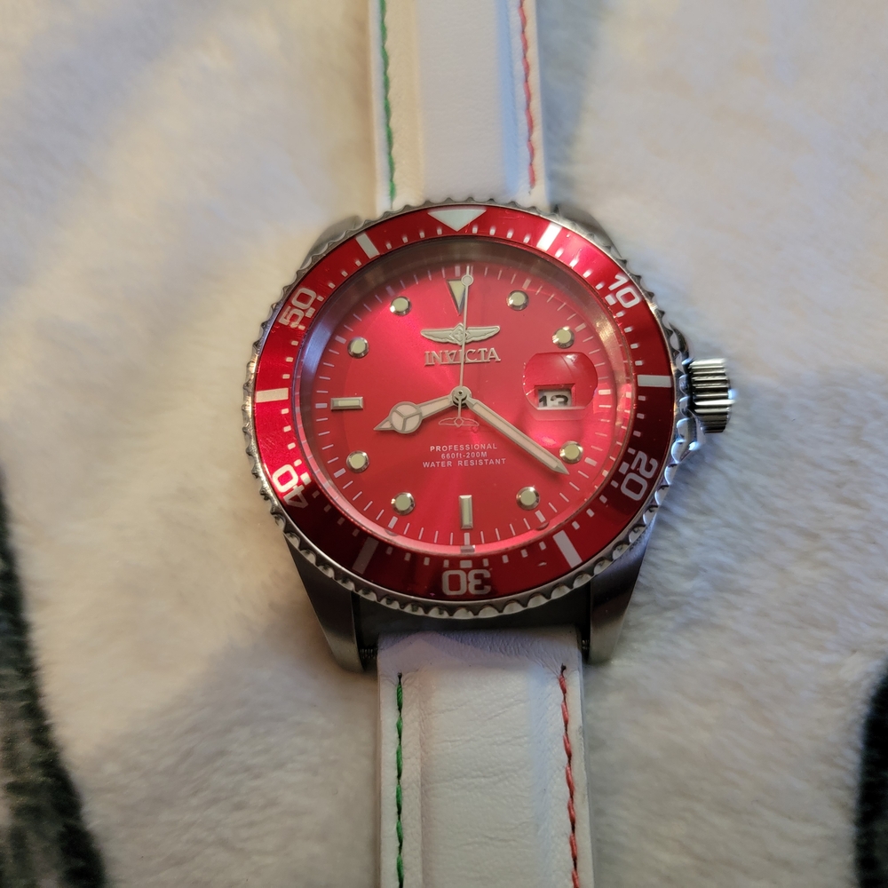 Invicta Men's Red Dive Watch